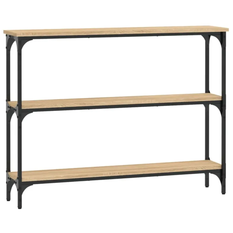 Hit cenowy vidaXL Stolik konsolowy, dąb sonoma, 100x22,5x75 cm -