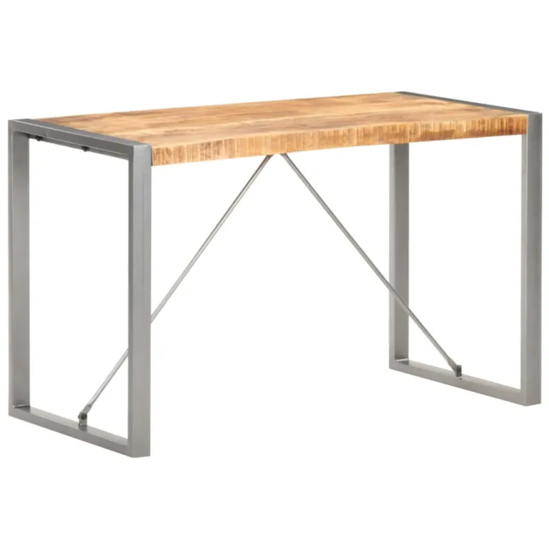 vidaXL Stół jadalniany, 120x60x75 cm, lite surowe drewno mango - Hit cenowy