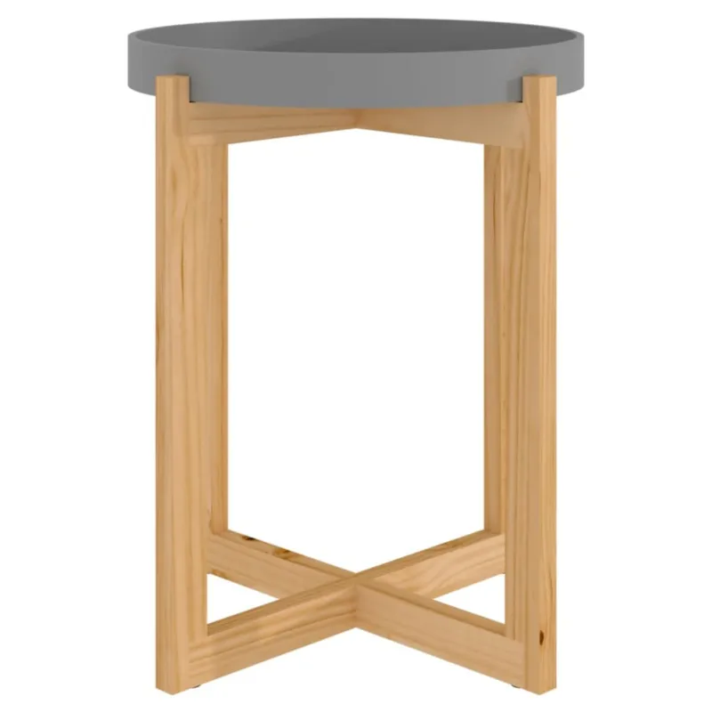 Ostatnia szansa vidaXL Stolik kawowy, szary, 41x41x48,5cm -