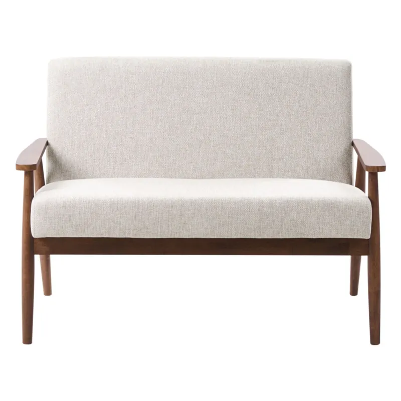 Cena promocyjna Sofa dla 2 osób ESRUM Ciemny brąz/ szary -