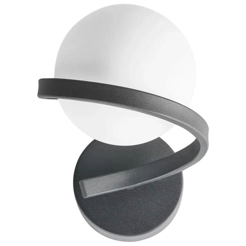 Lampa ścienna COLAGNE Czarny Metal - Dodaj do koszyka