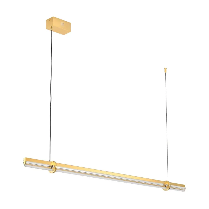 Oferta czasowa Lampa wisząca LOVELY LED złota 120 cm -