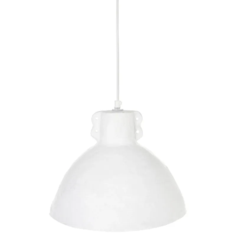 Oferta Lampa wisząca MIGUELETE Papier-mâché Biały -