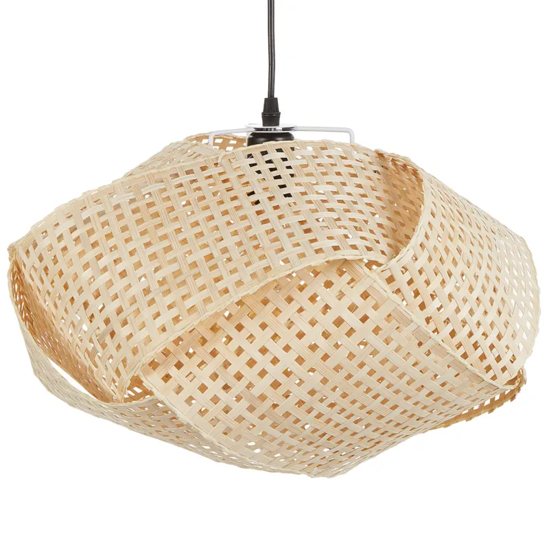 Wybór klientów Lampa wisząca HALIL Bambus Beżowy -