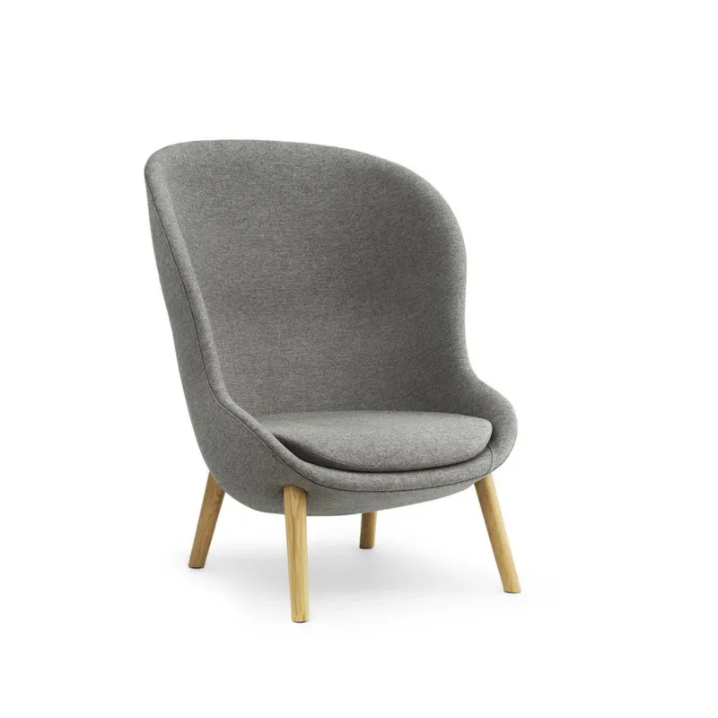 Nowoczesny fotel Hyg High Oak Main Line Flax Normann Copenhagen Najlepsza cena