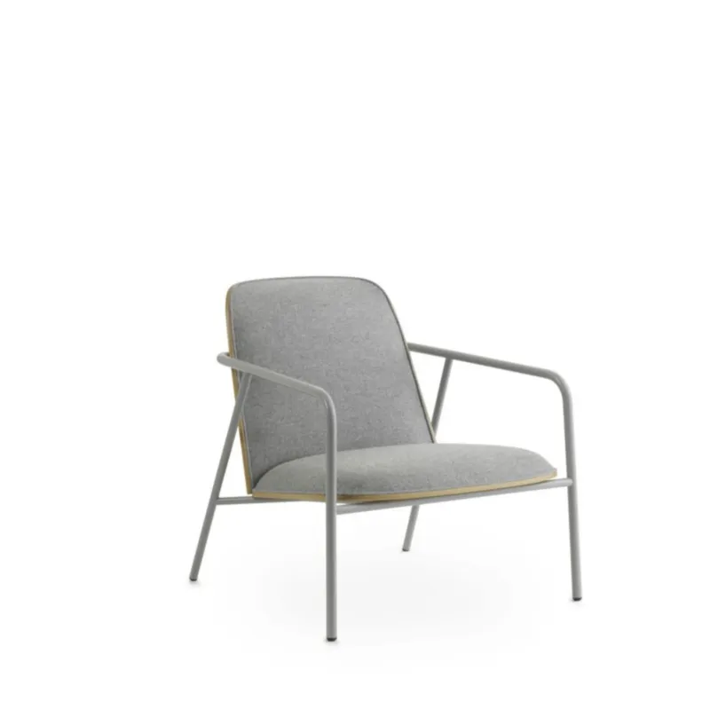 Bezpieczne zakupy Wygodny fotel Pad Low Grey Steel Oak-Synergy Normann Copenhagen