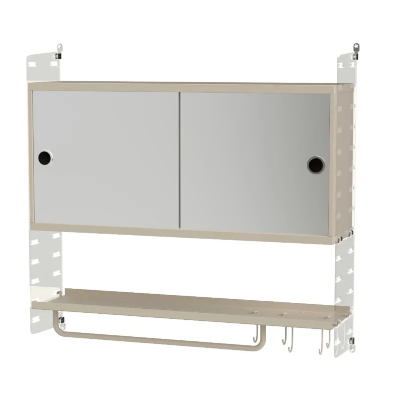 Mocowany do ściany system modułowy BB Bathroom String Najlepsza cena