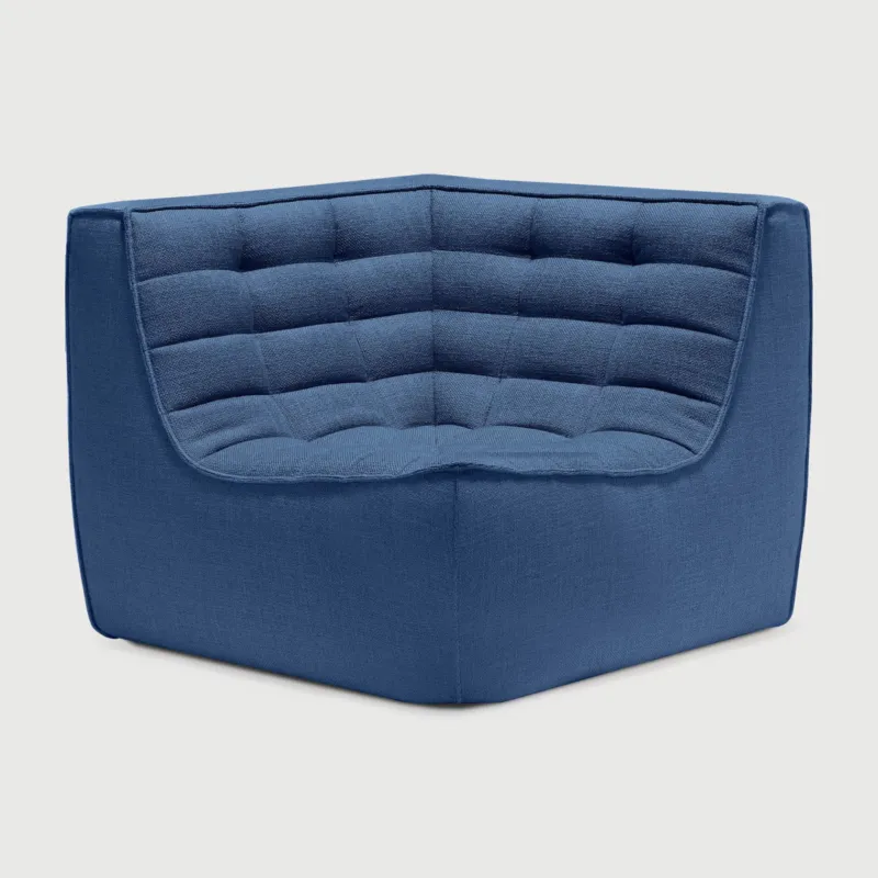 Tapicerowany element narożny N701 Blue Ethnicraft Oferta