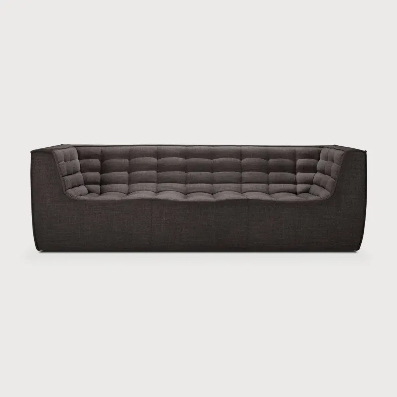 Sofa trzyosobowa N701 Dark Grey Niska cena