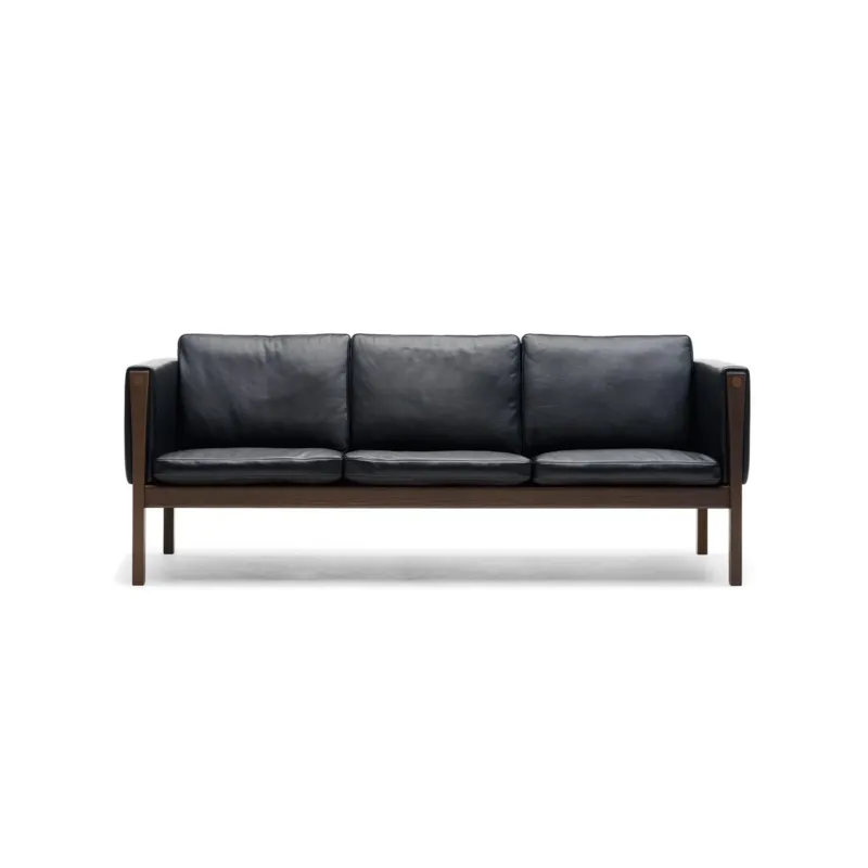 Łatwy zwrot Trzyosobowa sofa CH163 Carl Hansen & Søn
