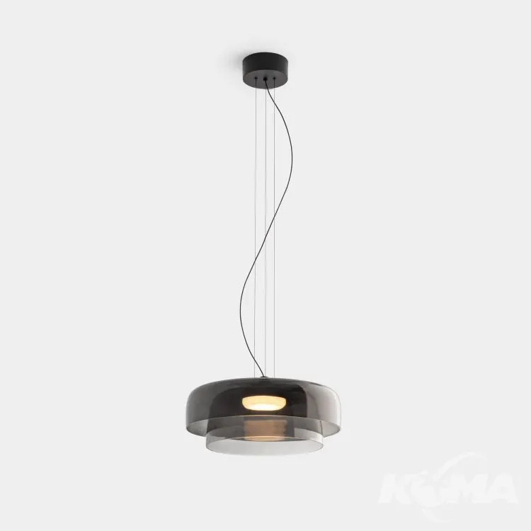 Lampa wisząca przydymiona 17,2W LED 2700-3000-4000K 1255 lm CRI 90 ściemnialna Hit sprzedaży