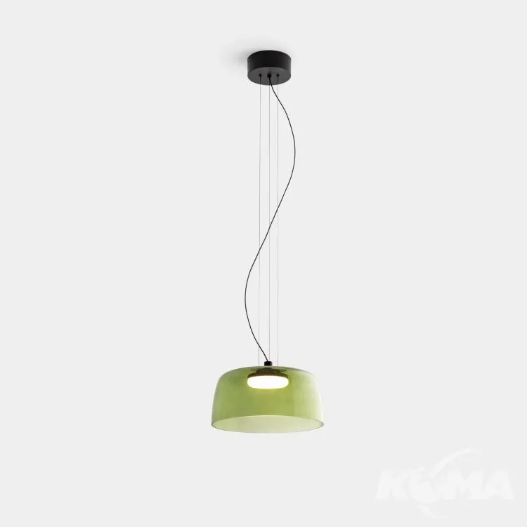 Lampa wisząca zielona 17,2W LED 2700-3000-4000K 1255 lm CRI 90 ściemnialna Kup online