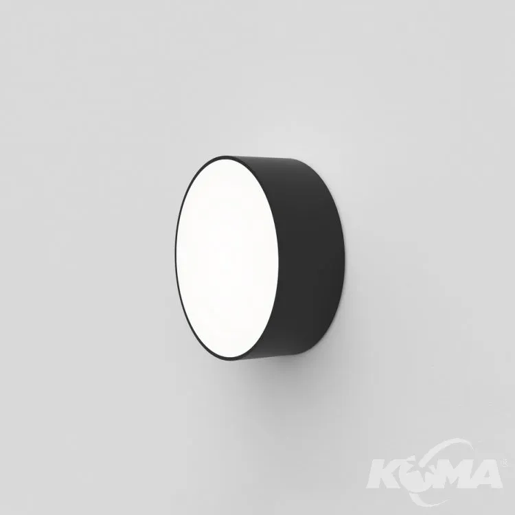 Lampa sufitowa/ścienna 8.1w led IP65 czarny Zamów dziś