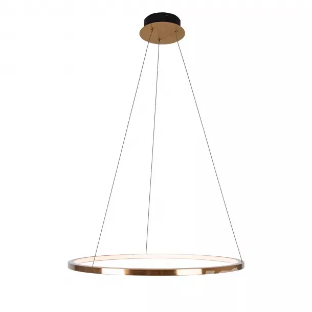 Ograniczona ilość Lampa wiszĄca 50 cm 19W 3000K zŁoto szczotkowane