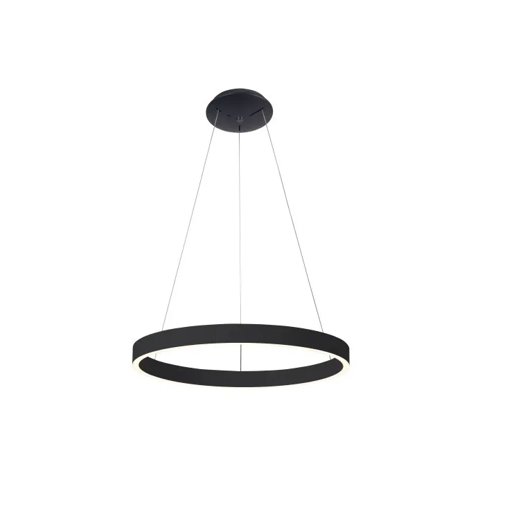 Lampa wisząca 25w+65w czarna Popularny