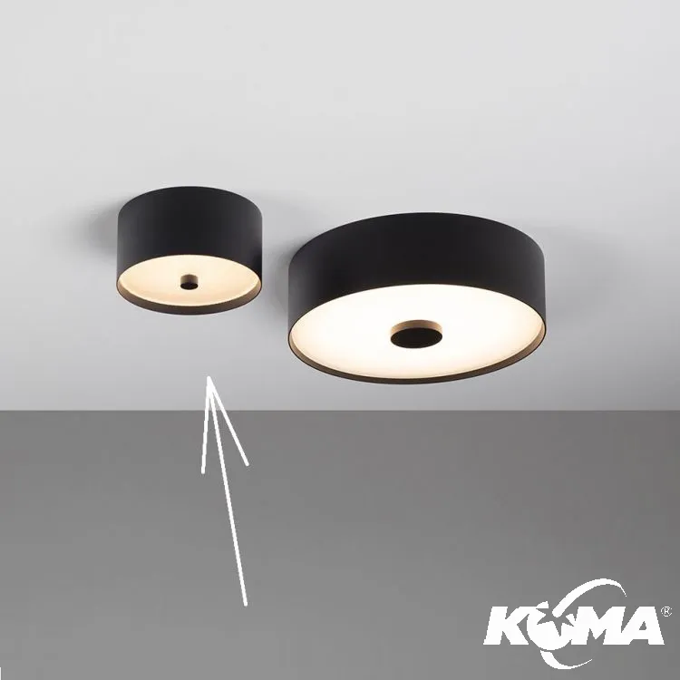Kup online Oprawa natynkowa czarna 12,6W LED 3000K 1296 lm 60° CRI≥ 95 ściemnialna