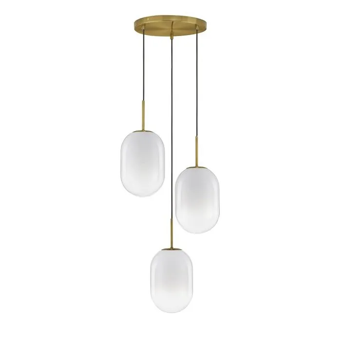 Lampa wisząca złota 3x5W led G9 Tylko dziś