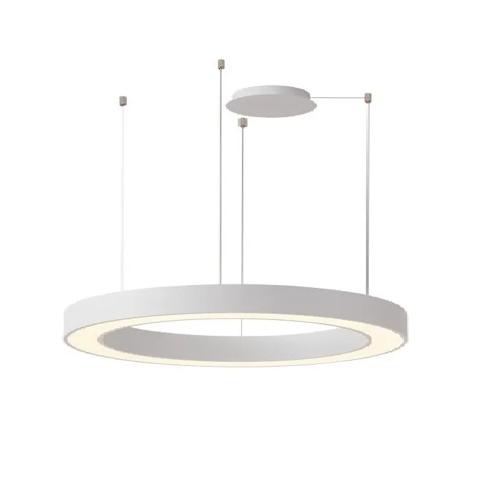 Lampa wisząca biała 80W led 3000-6500K 4400 lm cri≥80 ściemnialna Łatwy zwrot