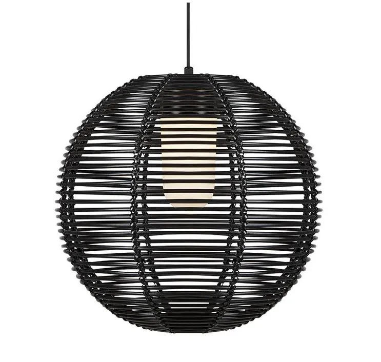 Oprawa wisząca E27 20W IP44 czarna Bestseller