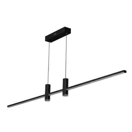 Pendant cct dimm bk + remote control Rabat