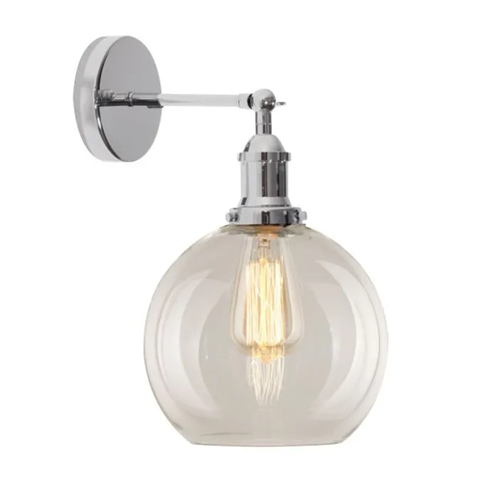 York 2 kinkiet 1x40W E27 230V chrom/transparentny Rabat