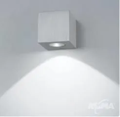 Kinkiet ledowy aluminium 3W 6000K Taniej