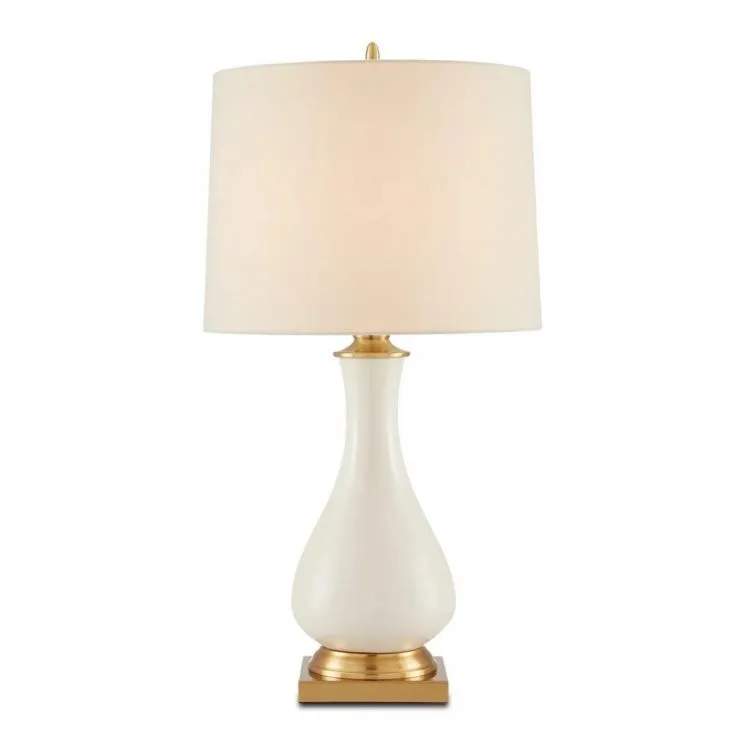 Lampa stołowa E27 12W kremowa Dostępne od ręki