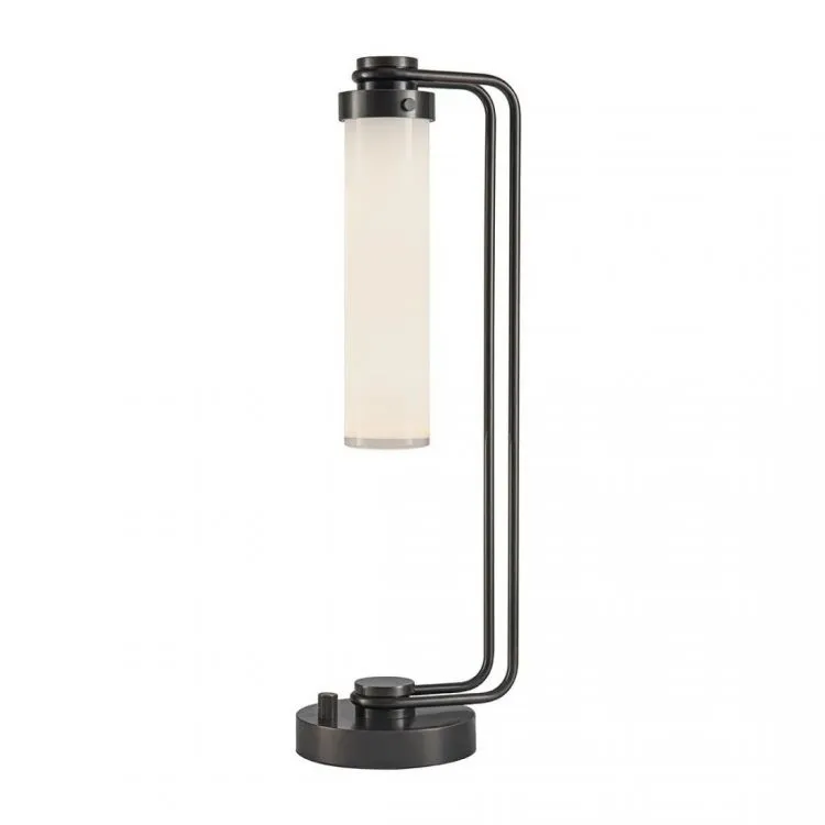 Lampka stołowa E27 15W ciemny brąz Zniżka