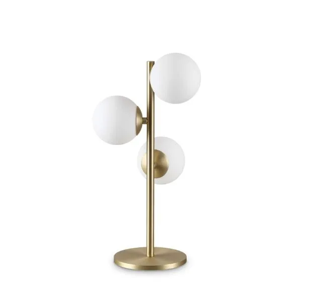 Lampka stołowa 3xG9 12W złoto mat Obniżka ceny