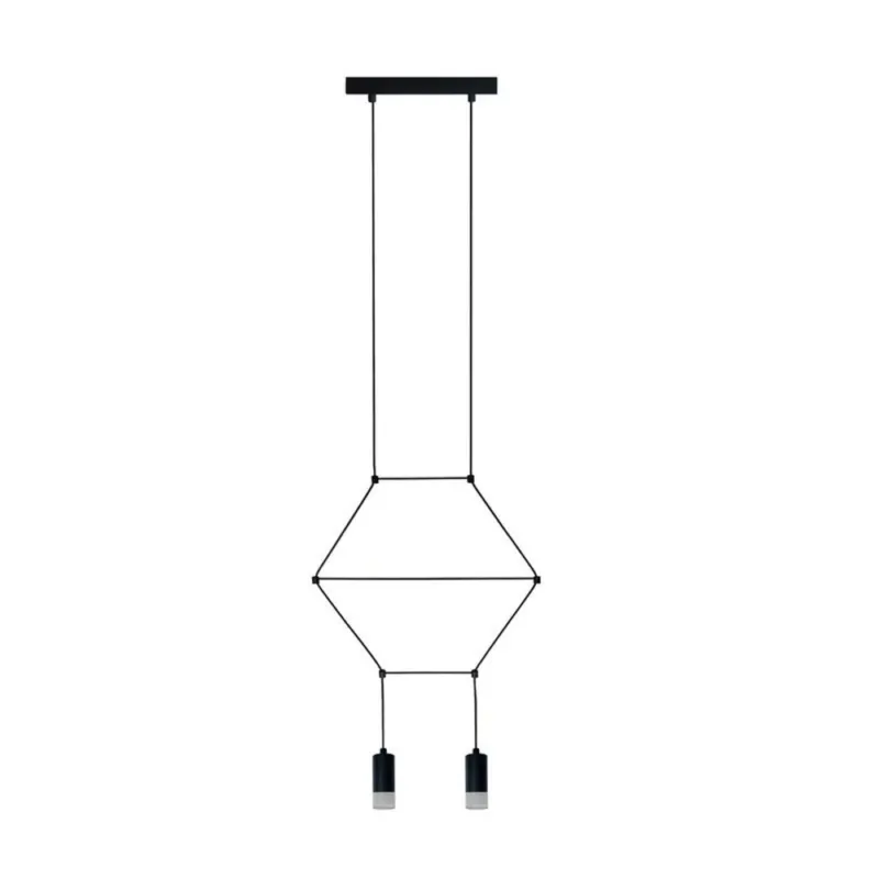 Lampa wisząca Linea ST-5961-2 Step into Design 2xG9 10W Metal/Akryl Czarny Matowy Najlepsza cena