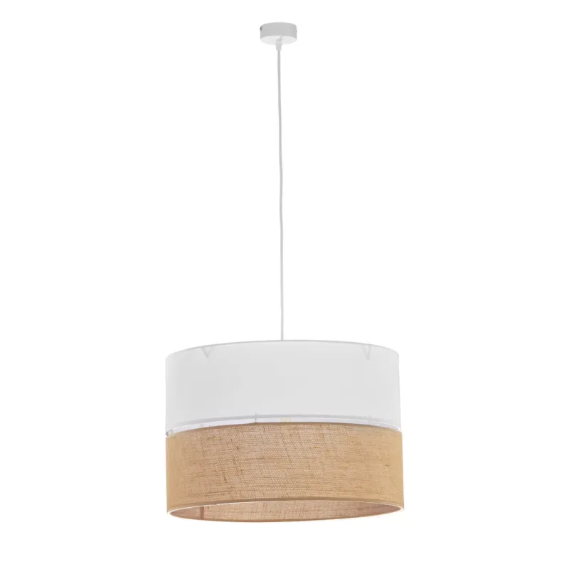 Niska cena Lampa wisząca LINOBIANCO 6573 TK Lighting 3xE27 Plastik Biały