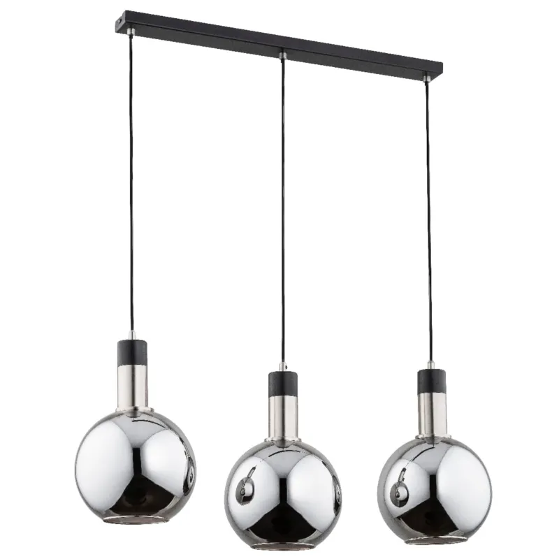 Lampa wisząca Maya 62164 Alfa 3xE27 LED Metal Czarny Niska cena