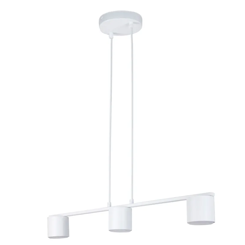 Lampa wisząca MILA Sigma Lighting 3x GX53 MAX 12 W LED Stal lakierowana Biały/Biały Najlepsza cena