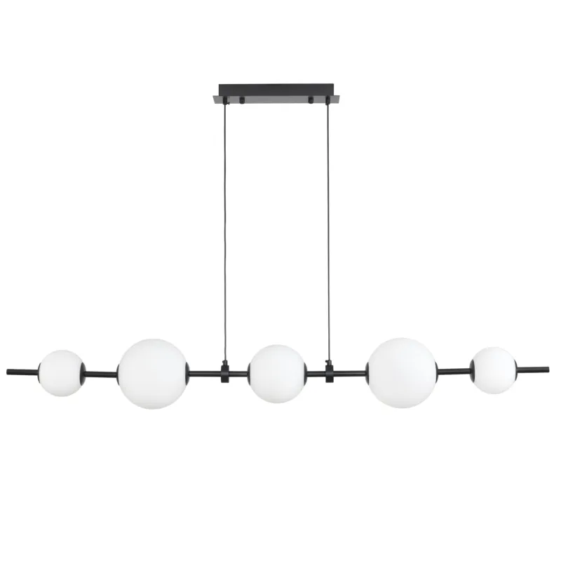 Lampa wisząca Mila ST-CP241222-5L Step into Design 1xLED 27W Metal Czarny Matowy Ostatnie sztuki