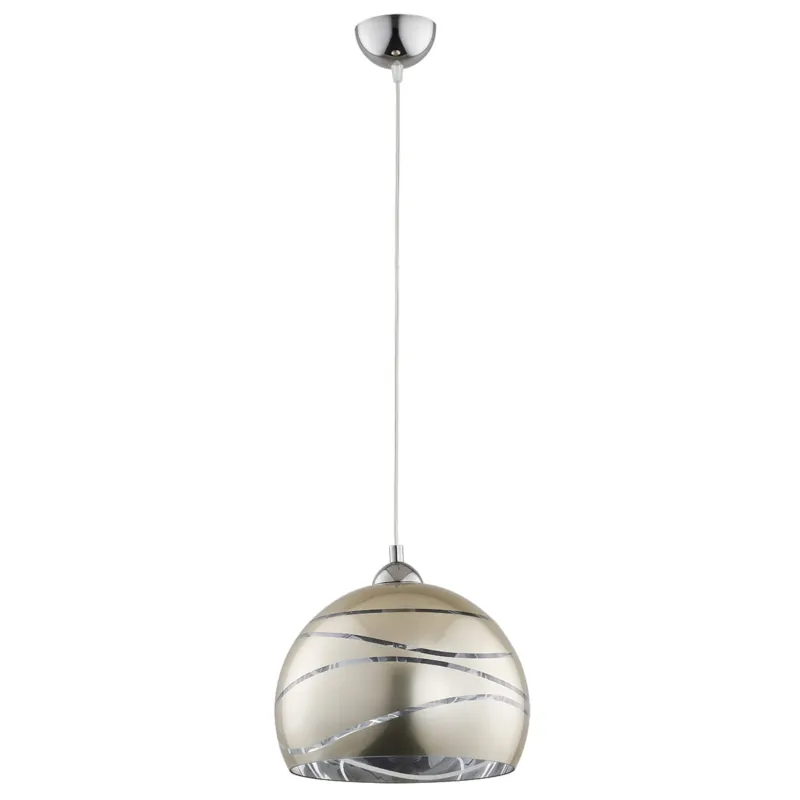 Super okazja Lampa wisząca Narvi 60424 Alfa 1xE27 LED Metal/Szkło Chrom