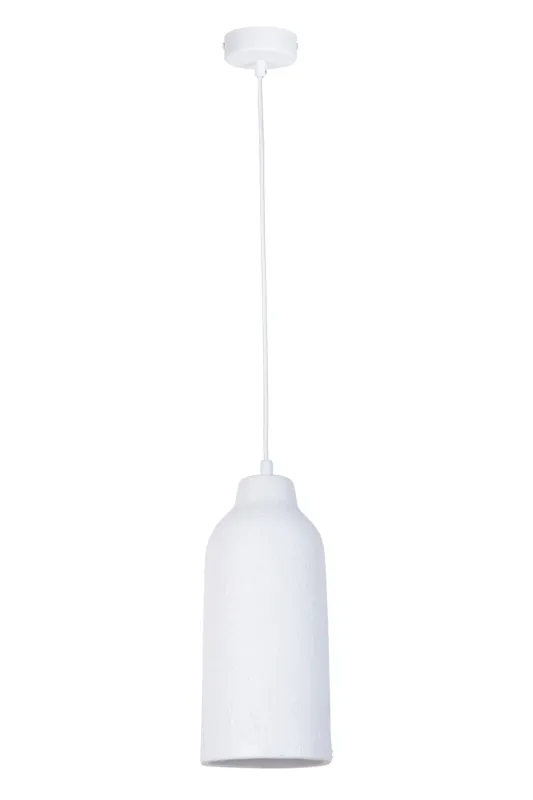 Lampa wisząca NORA Sigma Lighting 1xE27 max 15W LED Stal lakierowana Biały/Biały Do wyczerpania zapasów