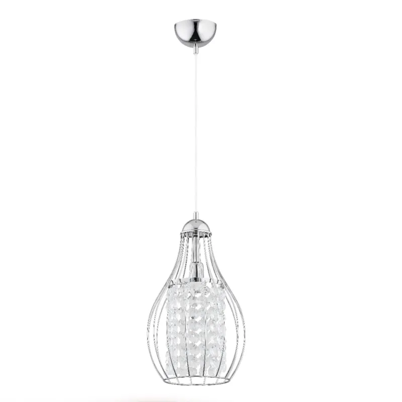 Kup teraz Lampa wisząca Piro 60644 Alfa 1xE14 LED Metal/Szkło Chrom