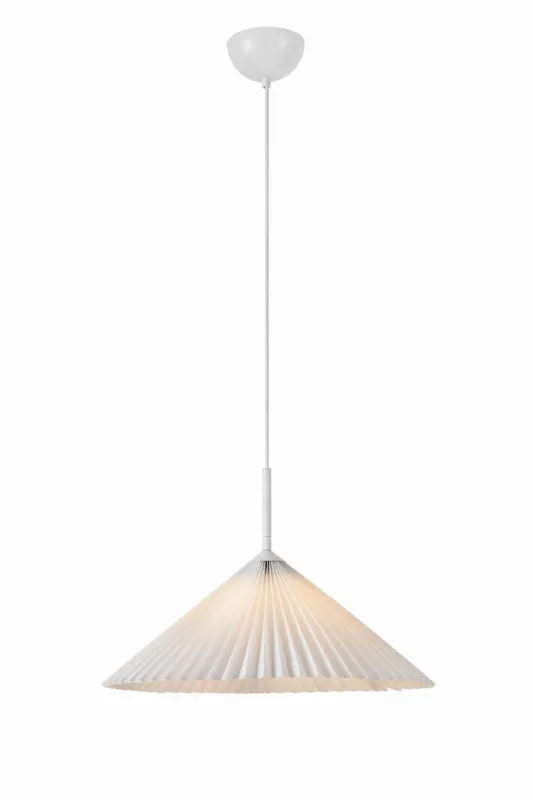 Zniżka Lampa wisząca Plisado 108711 Markslojd 1xE27 40W Metal Biały