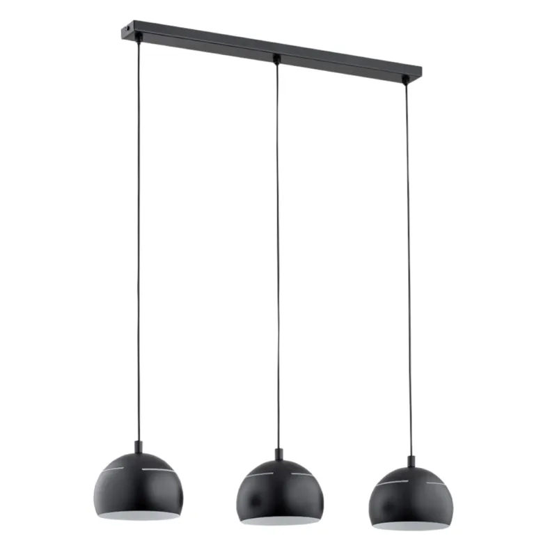 Darmowy zwrot Lampa wisząca Plus 62292 Alfa 3xE14 LED Metal Czarny + Biały