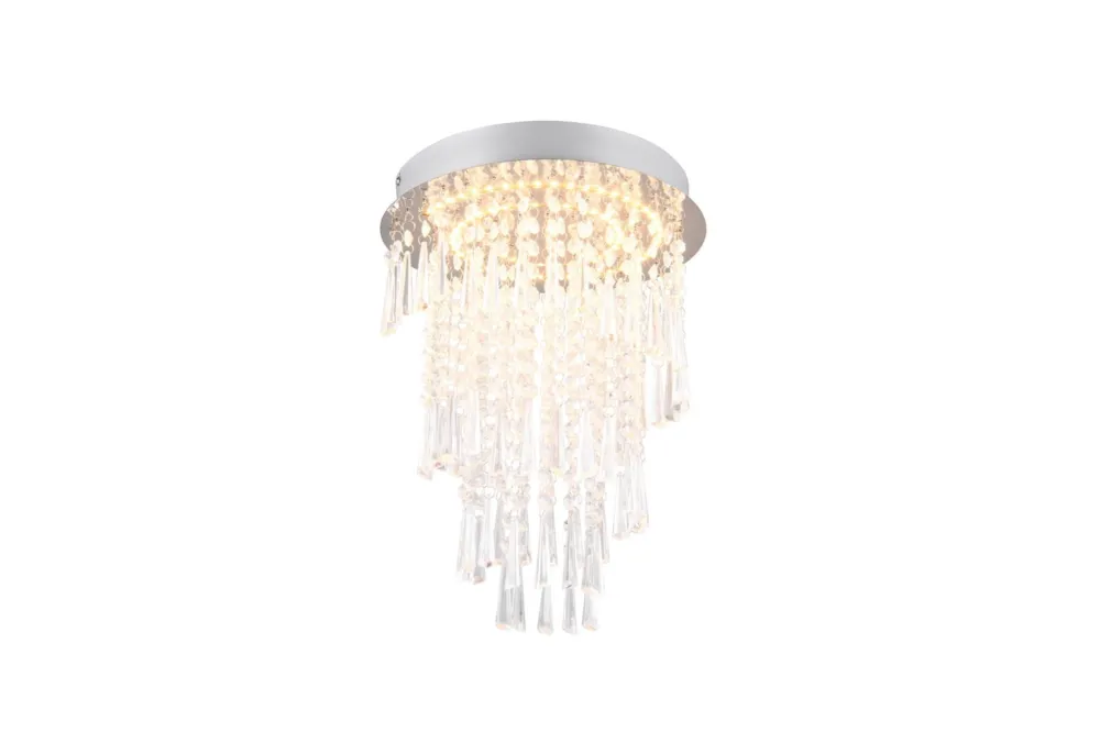 Popularny Lampa wisząca Pomp R67341106 RL 1xLED zintegrowany 18W Srebrny / Chrom Metal