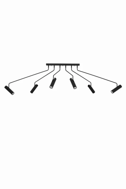 Tylko do końca tygodnia Lampa wisząca Ramus 108508 Markslojd 6xGU10 25W Czarny