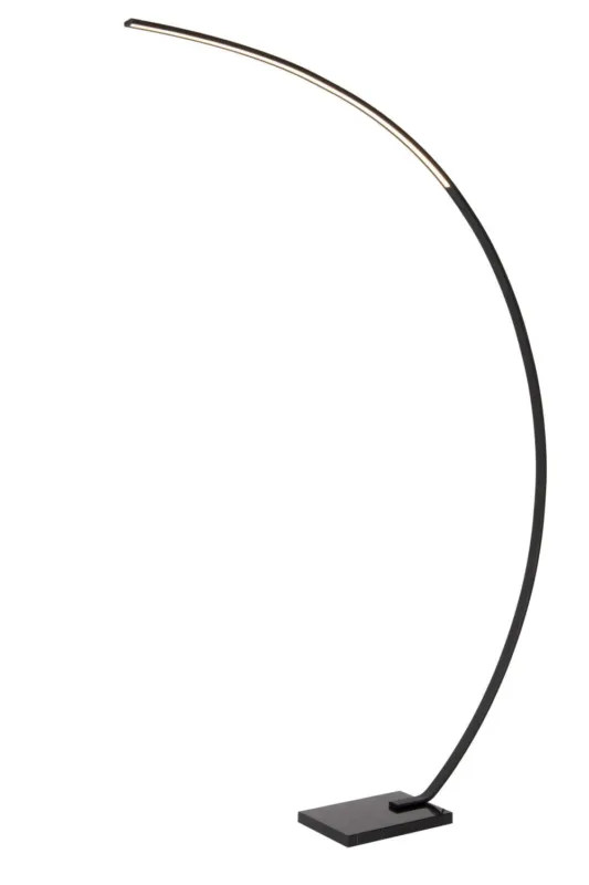 Lampa stojąca Curve 44700/11/30 Lucide 1xLED zintegrowany 15W Czarny Metal / Marmur Nowość