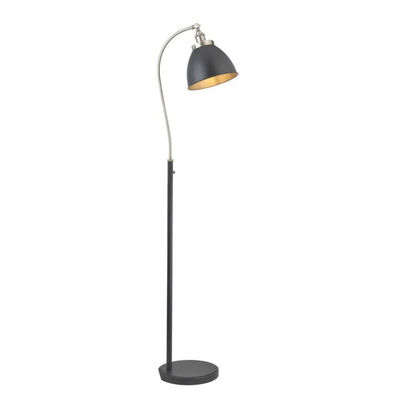 Oferta Lampa podłogowa Franklin Endon 1x10W E27 Stal Czarny