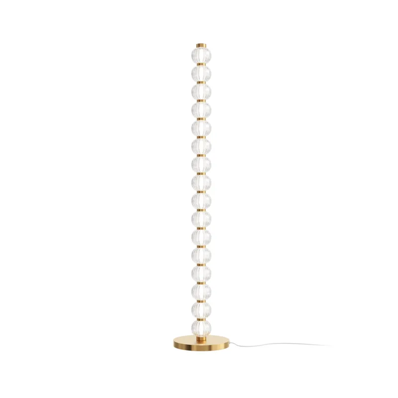 Lampa stojąca podłogowa Amulet MOD555FL-L23G3K Maytoni LEDx33W Metal/Szkło Złoto/Przezroczysty Oferta limitowana