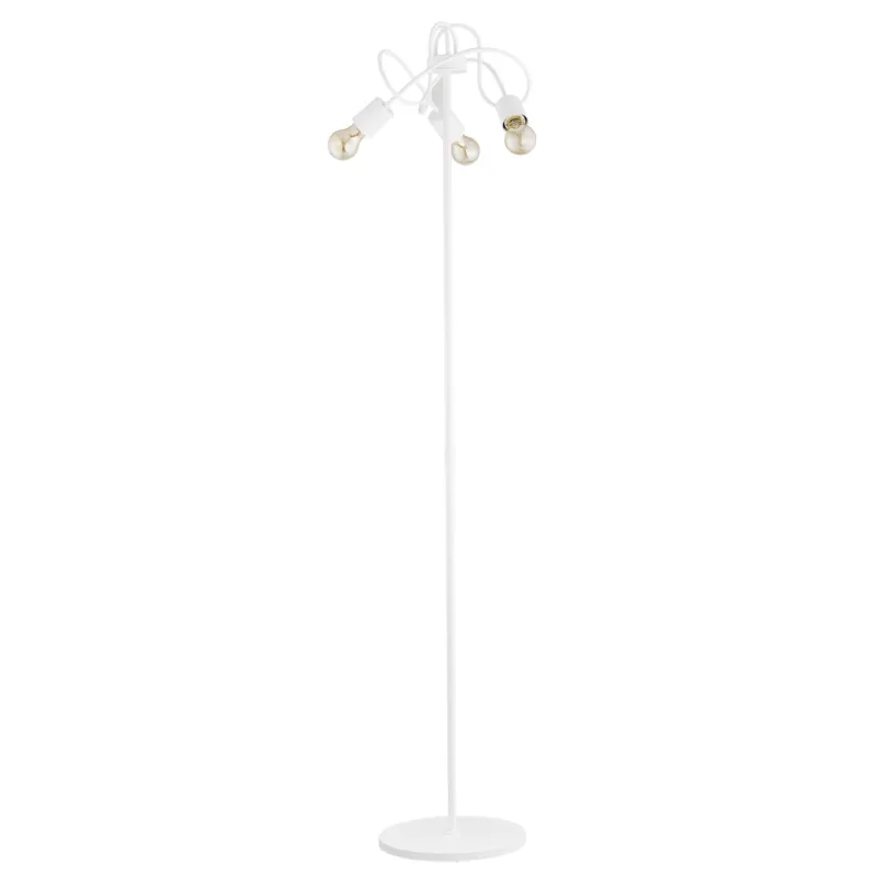 Lampa stojąca podłogowa Tango 23619 Alfa 3xE27 LED Metal Biały Bestseller