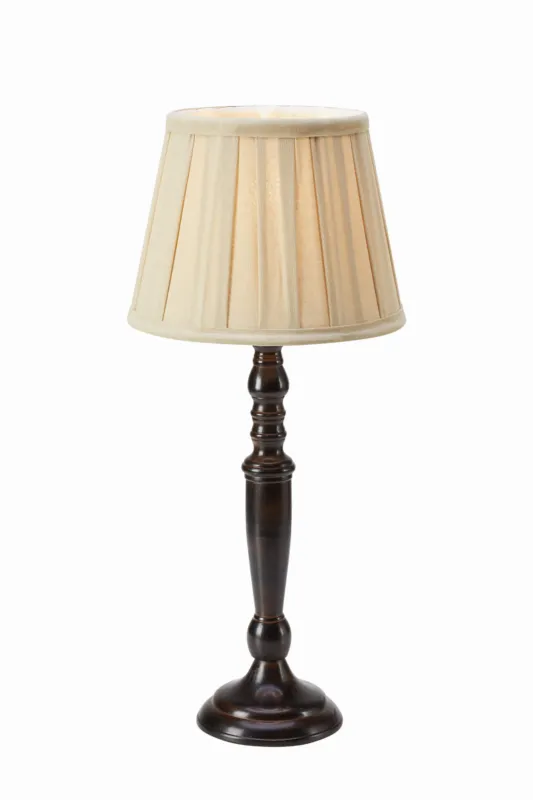 Oferta limitowana Lampa stojąca stołowa Chocolat 108776 Markslojd 1xE27 40W Aluminium Dark brązowy