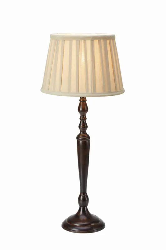 Dodaj do koszyka Lampa stojąca stołowa Chocolat 108777 Markslojd 1xE27 40W Aluminium Dark brązowy