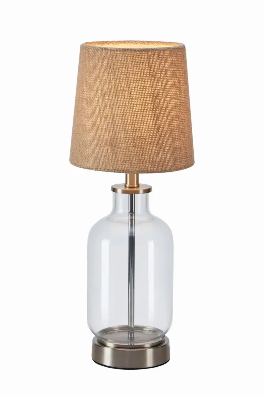 Hit cenowy Lampa stojąca stołowa Costero 108693 Markslojd 1xE14 40W Szkło Przezroczysty