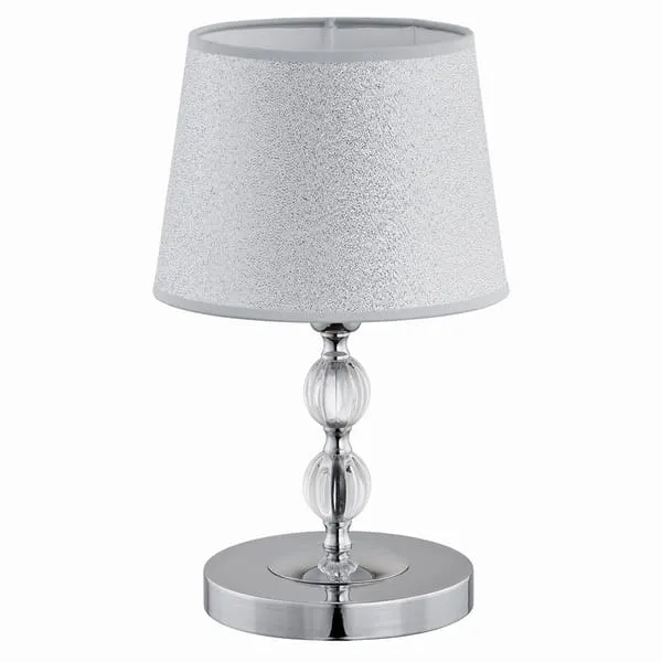Lampa stojąca stołowa Emmanuelle 16716 Alfa 1xE14 LED Metal/Tworzywo Chrom Szybka dostawa