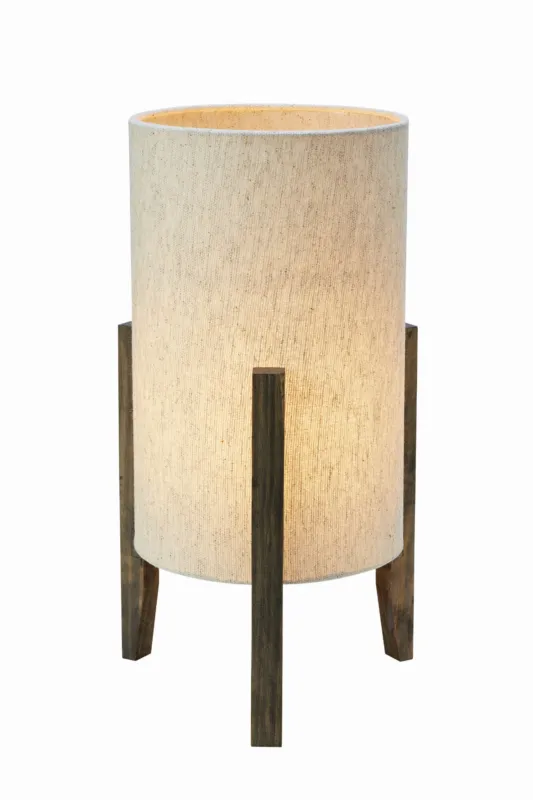 Lampa stojąca stołowa Eruca 108760 Markslojd 1xE27 40W Drewno Walnut Ostatnie sztuki